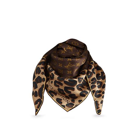 louis vuitton animal print scarf.